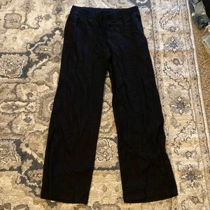 Flowey black pants wide legs never worn